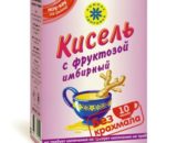 Кисель Имбирный с фруктозой